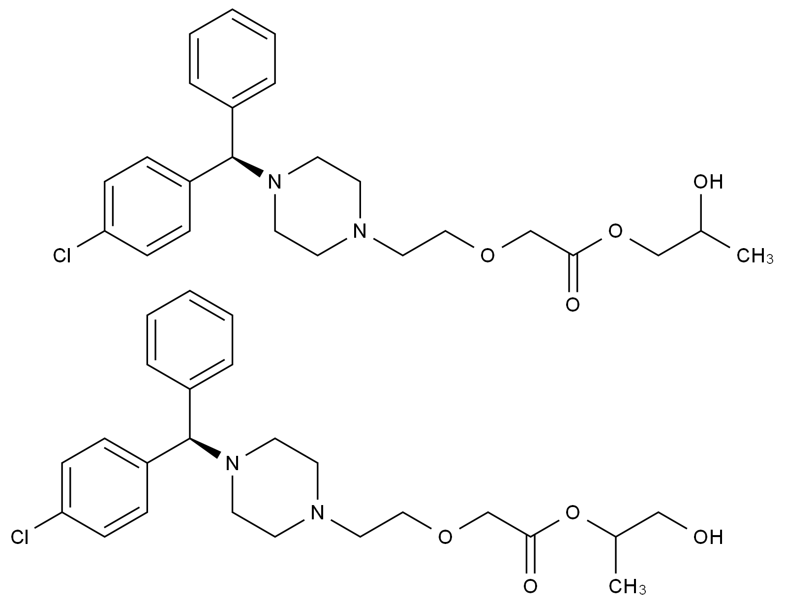 左西替利嗪杂质60(异构体混合物)