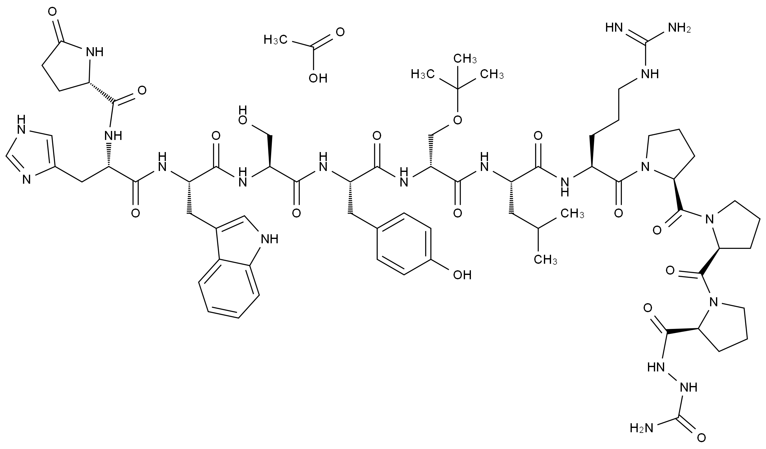 戈舍瑞林EP杂质I 醋酸盐