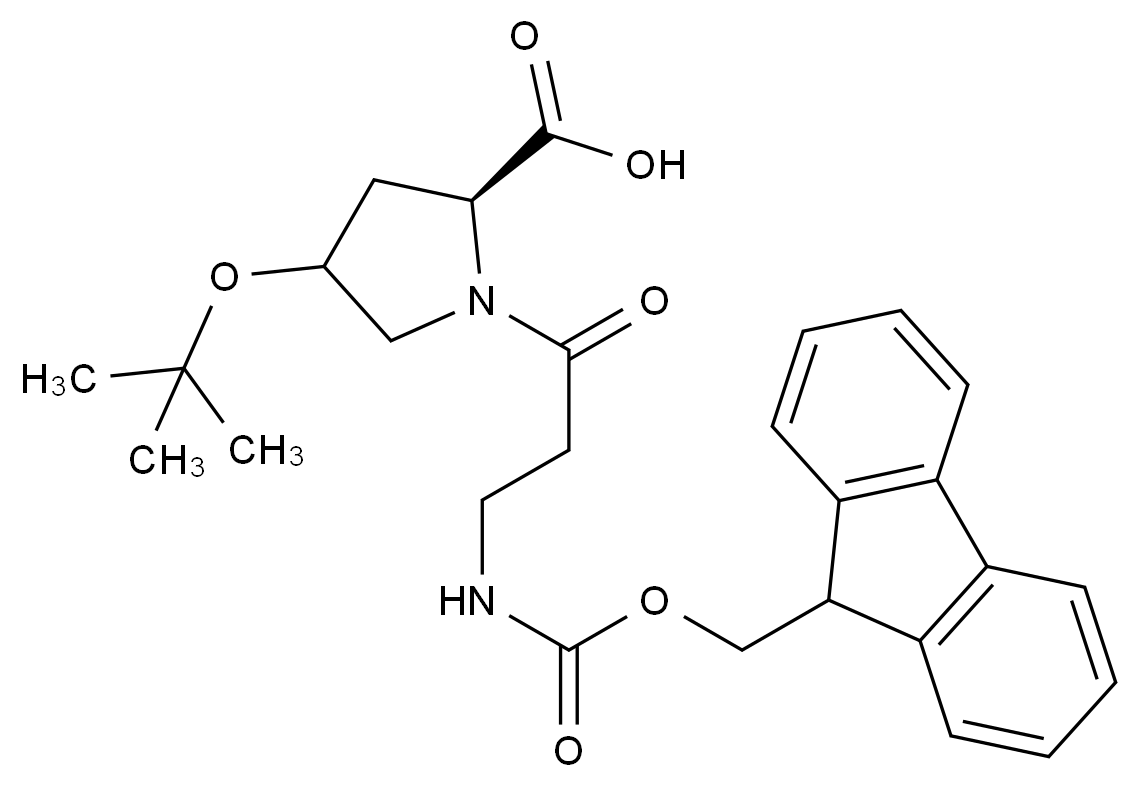 N-(N-芴甲氧羰基-β-丙氨?；?-4-叔丁氧基-L-脯氨酸