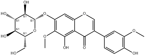 94396-09-5_鸢尾甲黄素A-7-O-葡萄糖苷