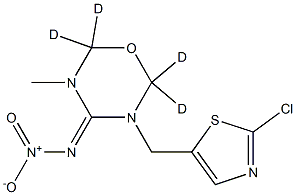 1331642-98-8_(NE)-N-[3-[(2-chloro-1,3-thiazol-5-yl)methyl]-2,2,6,6-tetradeuterio-5-methyl-1,3,5-oxad