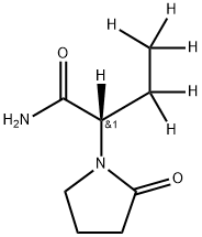 1133229-29-4_Levetiracetam-d6 [2,3,3,4,4,4-bu1yramide-d6)标准品