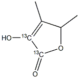 156420-66-5_4,5-DIMETHYL-3-HYDROXY-2(5H)-FURANONE-13C2标准品