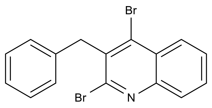 1000007-18-0_3-benzyl-2,4-dibromoquinoline