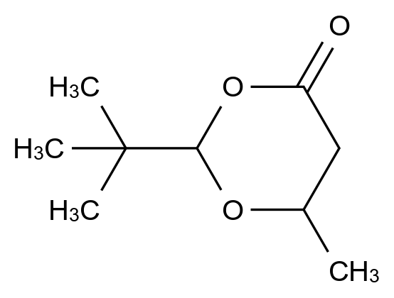 100017-18-3_(2R,6R)-2-叔丁基-6-甲基-1,3-二恶烷-4-酮