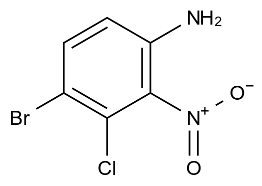 1000573-99-8_4-溴-3-氯-2-硝基苯胺