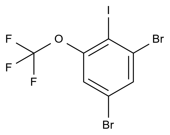 1000578-23-3_1,5-dibromo-2-iodo-3-(trifluoromethoxy)benzene