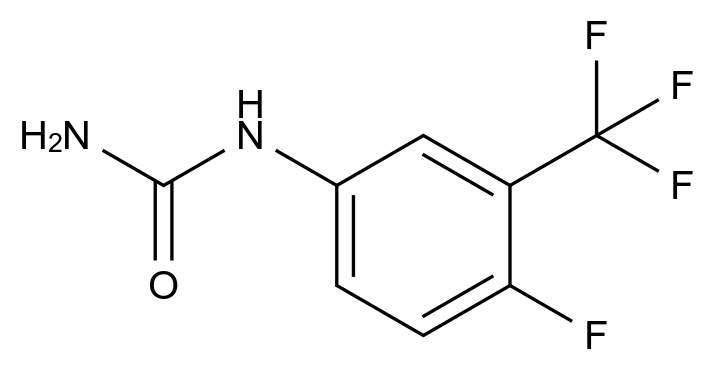 1000588-77-1_1-(4-fluoro-3-(trifluoromethyl)phenyl)urea